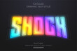 © Dark Anchor - Shock Gradient Blur Editable Text Effect Font Style
