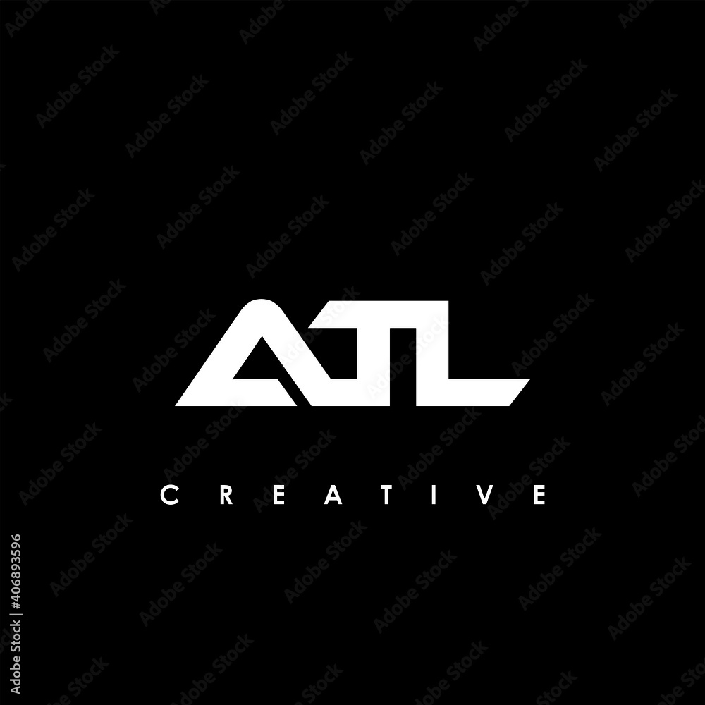 ATL Letter Initial Logo Design Template Vector Illustration Stock ...