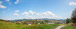 Panoramablick vom Wanderweg Großer Pfahl nach Viechtach, Luftkurort Niederbayern