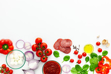 Italian Pizza Preparation And Ingredients