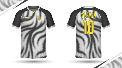 Soccer jersey template sport t shirt design