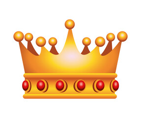 Sticker - king crown gold royal icon