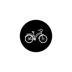 Canvas Print - bike icon