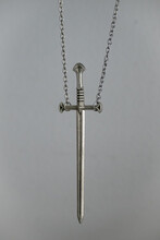 Sword Anduril Lord Of The Rings Necklace