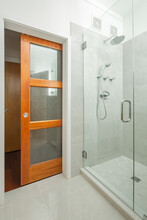 Glass Shower And Sauna