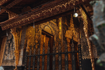 Wall Mural - Wat Xieng Thong - Luang Prabang, temples in Laos