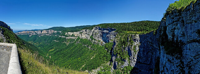 Wall Mural - Cirque de Combe-Laval, Drôme, Auvergne-Rhône-Alpes, France