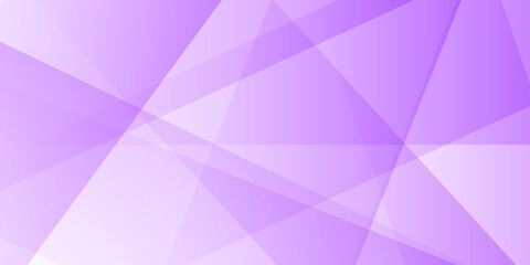  Banner background with pastel purple low poly design vector horizontal purple banner