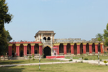 Inside View Of Rajnagar Palace Complex Rajnagar, Bihar, India.