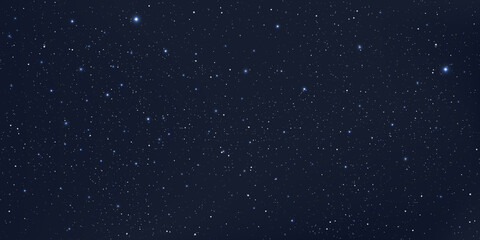 Wall Mural - beautiful background galaxy illustration with stardust and bright shining stars illuminating the spa