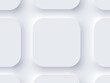 Application Realistic Apple Icon Blank Set Template Mockup