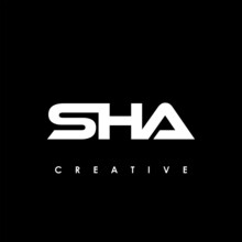 SHA Letter Initial Logo Design Template Vector Illustration	

