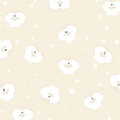 Pacco der watschelnde Pinguin pastell beige dekor baumwoll  hintergund tapete und spielwaren textur