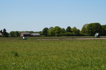 Wall Mural - landscape with a house