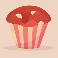 Sticker - Isolated muffin icon