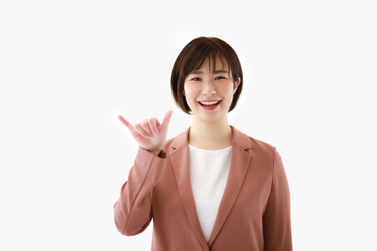 手話の指文字「や」