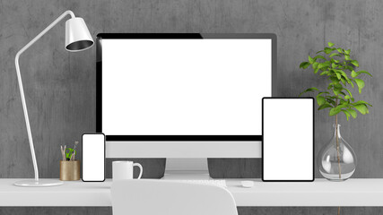 Wall Mural - Responsive web design concept