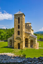 Sopocani Monastery In Serbia
