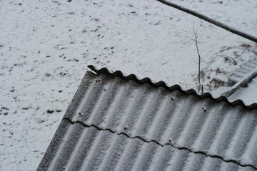 Poster - old roof