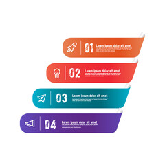 Poster - 3d template infographic design vector collection