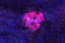 Pink Galaxy. Elements Of This Image Were Furnished By NASA.
