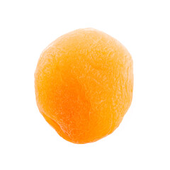 Wall Mural - Dried apricot isolated on a white background with clipping path