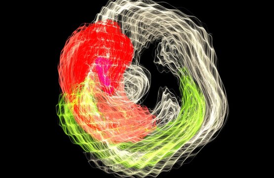 heart with fire