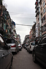 Naklejka na meble Street of Myanmar