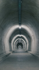 Wall Mural - Tunnel under the city of Zagreb, Gri