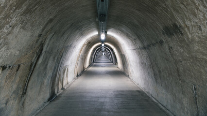 Wall Mural - Tunnel under the city of Zagreb, Gri