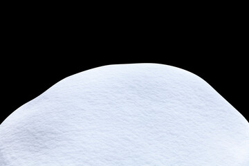 Poster - snowdrift isolated on white background. element for design