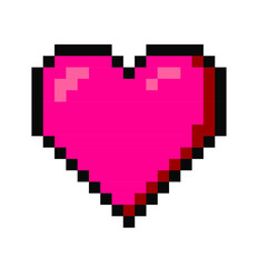 Aufkleber - The heart shape symbol. Metaphorical or symbolic ideograph of love and affection.