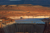 Glen Canyon Bridge and Dam at Sunrise