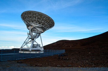 Poster - Close up of Satellite Dish on Mauna Kea