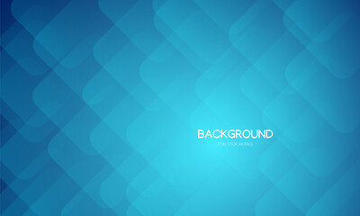 Aufkleber - Abstract background vector illustration. Gradient blue with geometric shapes composition.