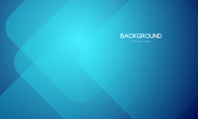 Aufkleber - Abstract background vector illustration. Gradient blue with geometric shapes composition.