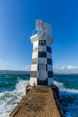 Wall Mural - Point Halswell Lighthouse in Wellington, New Zealand