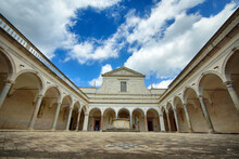 Beautiful Shot Of The Abbey Of Montecasino