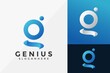 © Creative99d - Letter G Genius Brand Identity Logo Template, Modern Logo Designs Vector Illustration Template