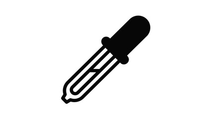 Poster - Pipette icon animation best object on white background