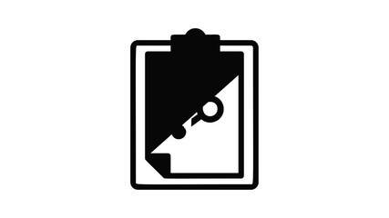 Poster - Chemical checklist icon animation best object on white background