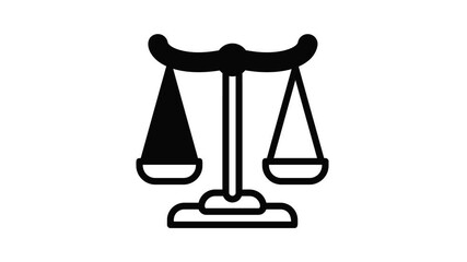 Poster - Financial balance icon animation best object on white background
