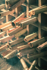 Poster - Magic scribe library full of old scrolls