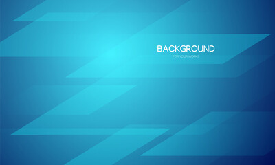 Aufkleber - Abstract background vector illustration. Gradient blue with geometric shapes composition.