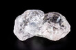 rough diamond, crystal in an allotropic form of carbon, uncut gemstone, concept of luxury or wealth