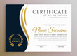 modern diploma certificate award template design