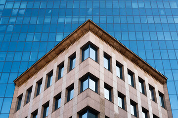 modern office building with windows