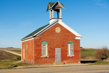 Wall Mural - Old Schoolhouse