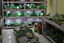 Jade Stones And Jewelry At The Jade Market, Mandalay, Myanmar