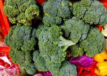Broccoli Is An Edible Green Leafy Plant In The Cabbage Family Whose Large Flowering Head, Stalk And Small Associated Leaves Are Eaten As A Vegetable Which Is Green In Colour.